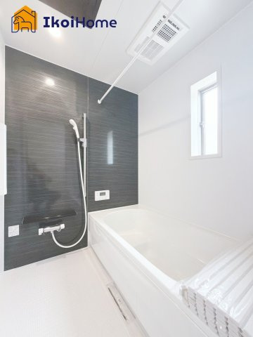 明石市大久保町谷八木第6　4号棟　の浴室|【ホームページに現地動画掲載中】●年中無休：当日予約可●足を伸ばしてご入浴いただける広々とした浴槽♪