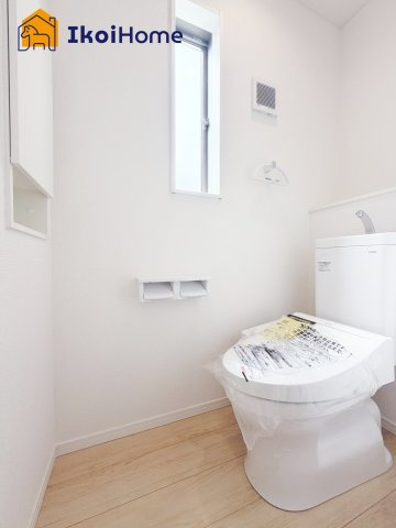 明石市大久保町谷八木第6　4号棟　のトイレ|【ホームページに現地動画掲載中】●年中無休：当日予約可●トイレが2か所あるので夜中も安心です。