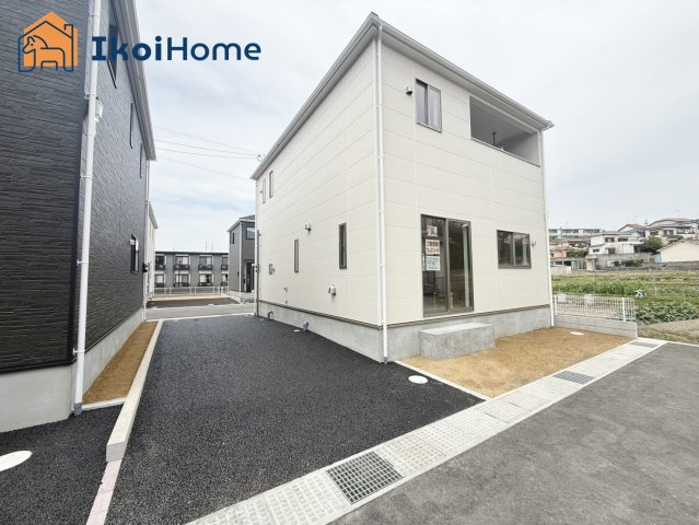 明石市大久保町谷八木第6　4号棟　新築戸建の前面道路含む現地写真|【ホームページに現地動画掲載中】●年中無休：当日予約可●弊社は契約前に新築戸建の住宅診断が無料です！