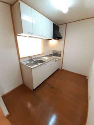 【キッチン】 | ベルメゾン福地Ｄ | きれいなキッチンです