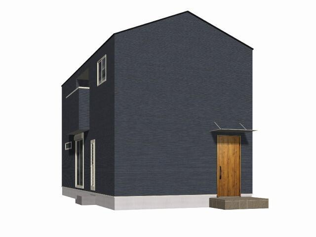 サンコート 久留米市山川町の外観パース| 