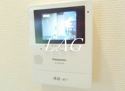 【セキュリティ】 | グランドヒル | モニター付きインターフォンです。