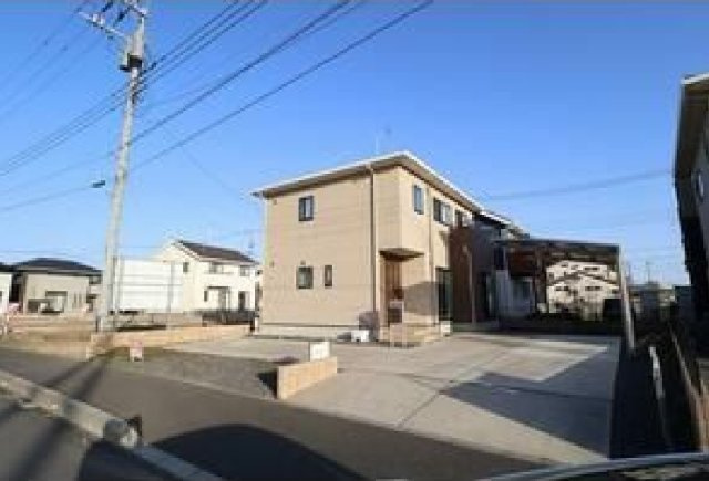 売戸建　小山市城西の前面道路含む現地写真