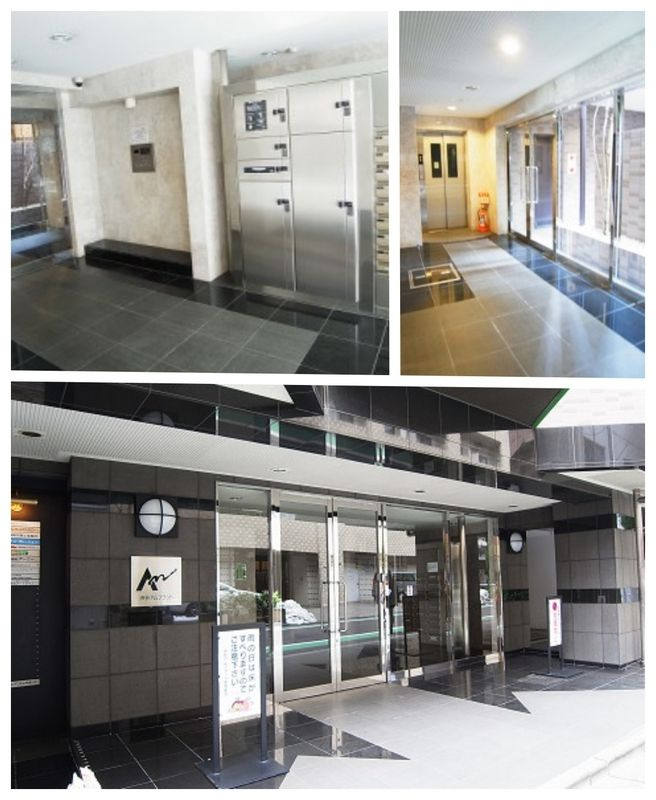 渋谷アムフラットのロビー