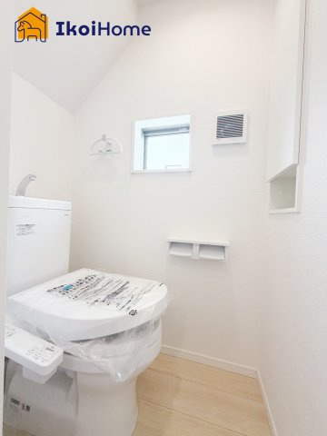 明石市大久保町谷八木第6　6号棟　のトイレ|【ホームページに現地動画掲載中】●年中無休：当日予約可●各階ウォシュレット、暖房便座が標準装備！