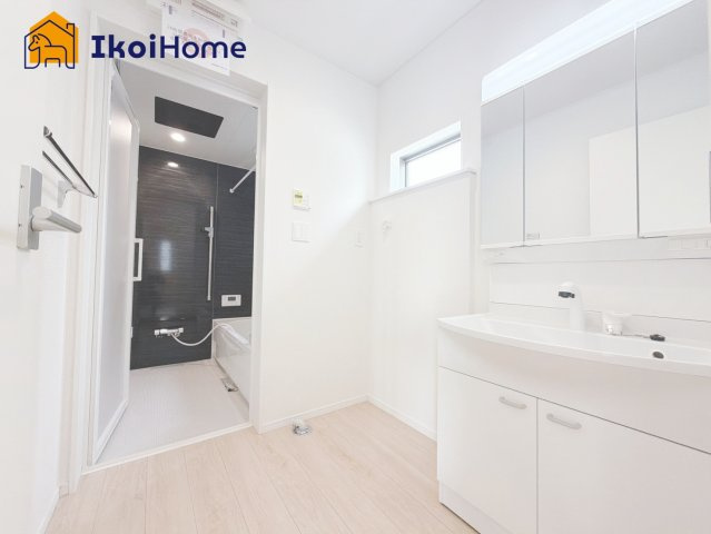 明石市大久保町谷八木第6　6号棟　の洗面所|【ホームページに現地動画掲載中】●年中無休：当日予約可●お好みで洗濯パンお付けいただけます。