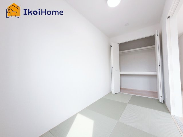 明石市大久保町谷八木第6　6号棟　新築戸建の子供部屋|【ホームページに現地動画掲載中】●年中無休：当日予約可●収納スペースも広い和室空間は非常に便利です。