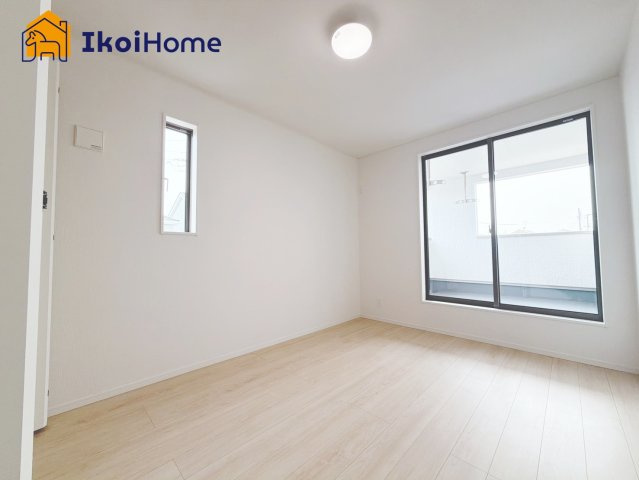 明石市大久保町谷八木第6　6号棟　の寝室|【ホームページに現地動画掲載中】●年中無休：当日予約可●２倍の断熱効果がある全居室ペアガラス標準装備