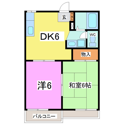 サンブリーズの間取り
