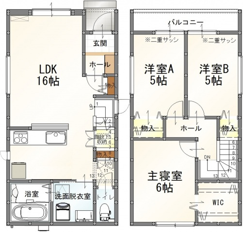 アフィット草津東B