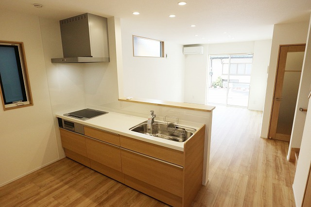 アフィット草津東Bのキッチン