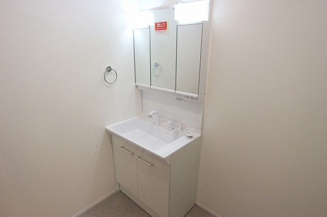 アフィット草津東Bの洗面所