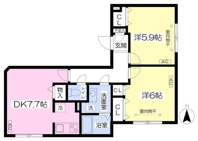 【間取り】 | Ｂｒａｎｃｈｅ中野哲学堂