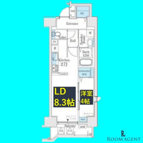 プレイズシード浄心の間取り