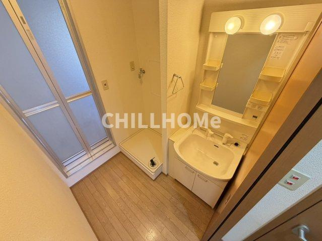 ハイツこぐれII棟の洗面所|当社、チルホームのHPもご覧ください(^^)/物件情報多数♪