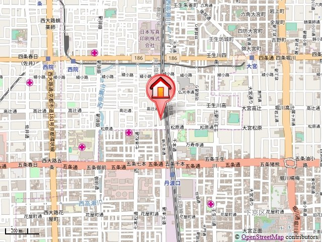ラ・リベルタの地図