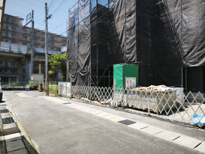 【前面道路含む現地写真】 | 大津市和邇南浜15-10　新築戸建