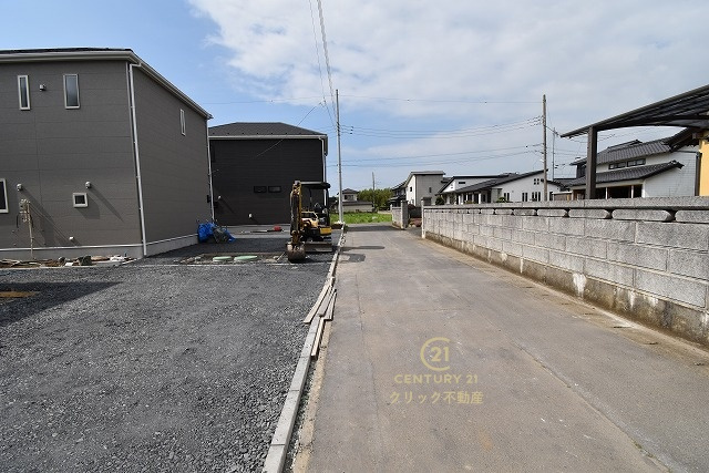 Cradlegarden　 ひたちなか市平磯町　第2　1の前面道路含む現地写真|現地撮影（2026年7月）