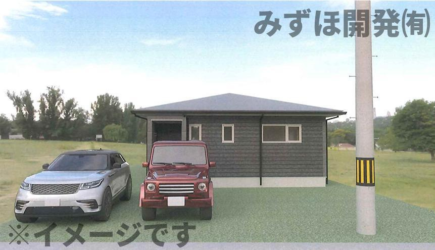 東根市本町4-26　No2の外観パース|※イメージパースです。