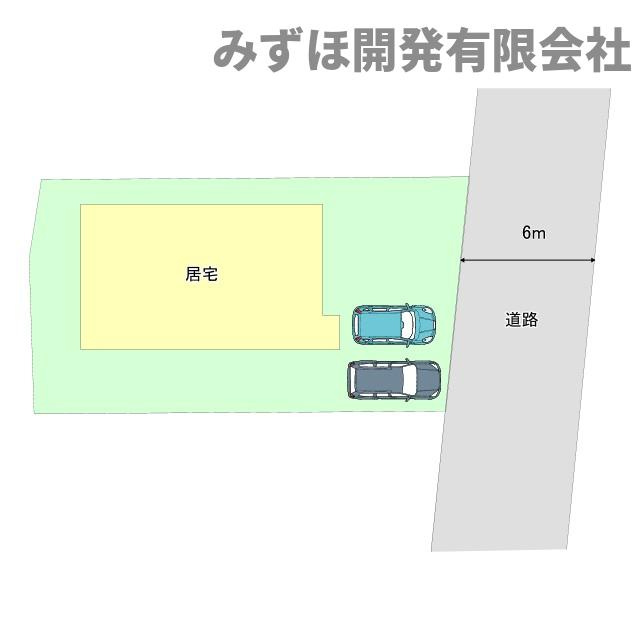 東根市本町4-26　No2の区画図