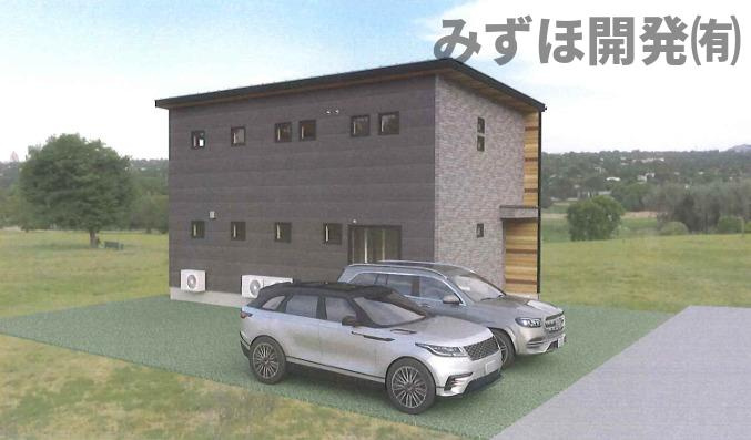 東根市本町4-26　No5の外観パース|※イメージパースです。