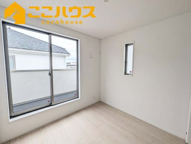 うるま市与那城屋慶名第6　クレイドルガーデン　新築戸建て　全4棟　1号棟の寝室|寝室5帖