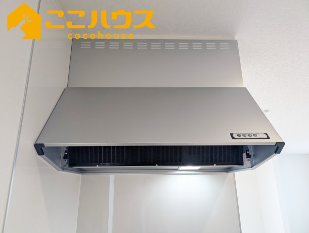 うるま市与那城屋慶名第6　クレイドルガーデン　新築戸建て　全4棟　1号棟の設備|掃除のしやすい換気扇