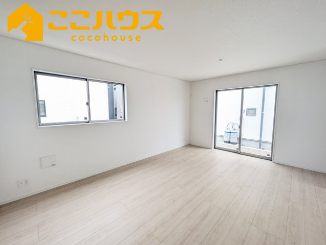 うるま市与那城屋慶名第6　クレイドルガーデン　新築戸建て　全4棟　1号棟の居間・リビング|LDK16帖
