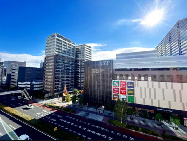 江東区亀戸６丁目の賃貸マンションの展望
