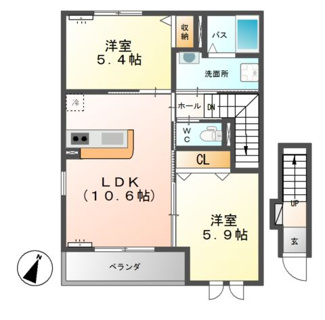 【間取り】 | クレール　アヴニール