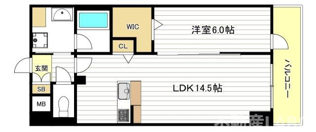 ベルンガーデン勝山北の間取り
