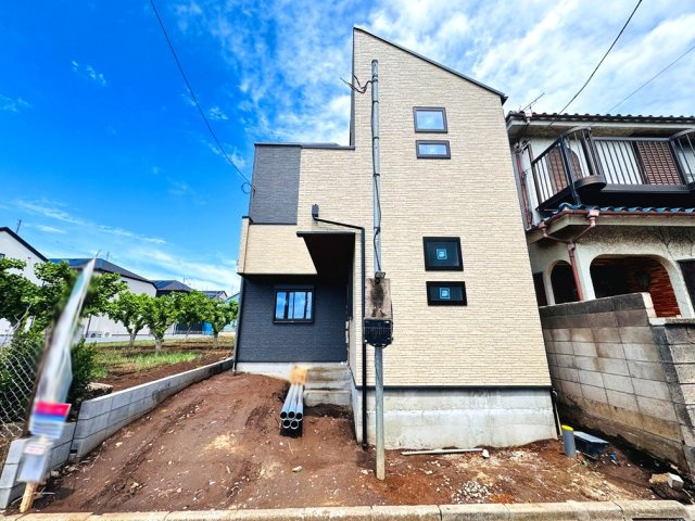 【外観】 | 練馬区田柄2丁目　新築一戸建住宅　全1棟　（成増店） | 床暖房・食器洗乾燥機等を採用した充実した設備・仕様。
