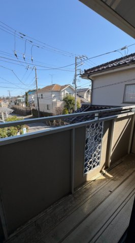 中古戸建　柏市東柏1丁目のバルコニー
