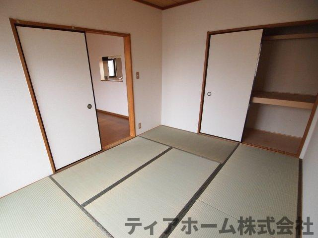 パセオ白鳳B棟の和室|趣のある和室です