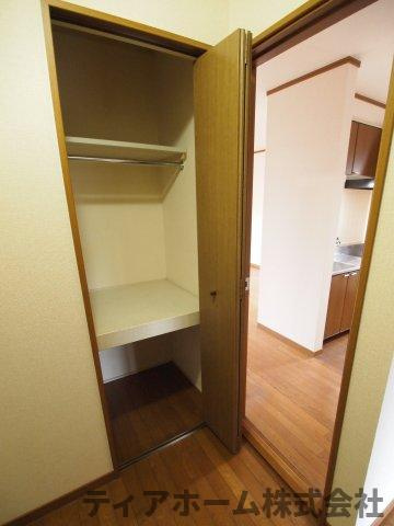 パセオ白鳳B棟の収納|十分な収納スペースがあります