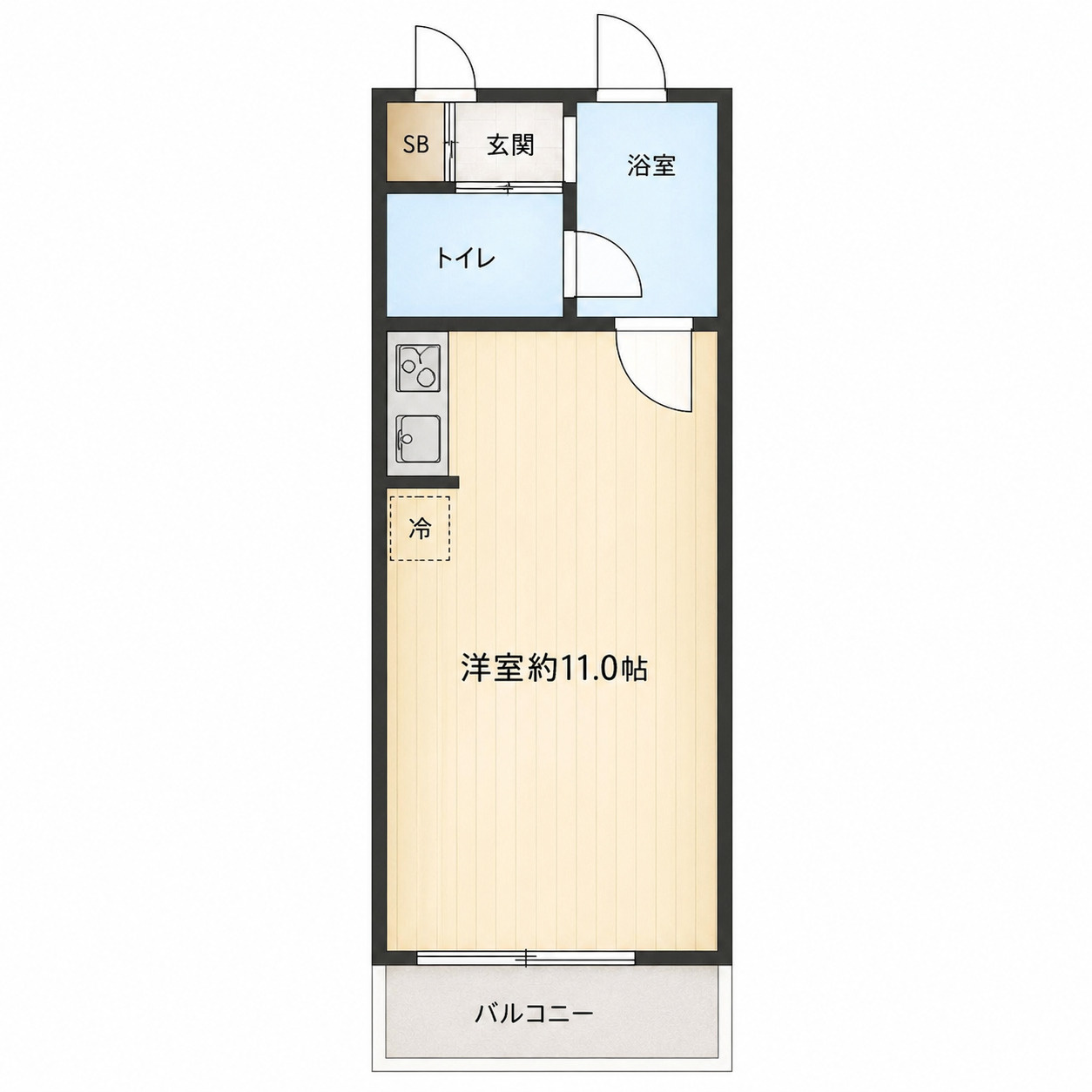 ライオンズマンション用賀の間取り