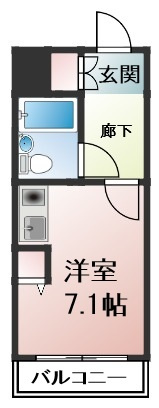 ライオンズマンション用賀の間取り