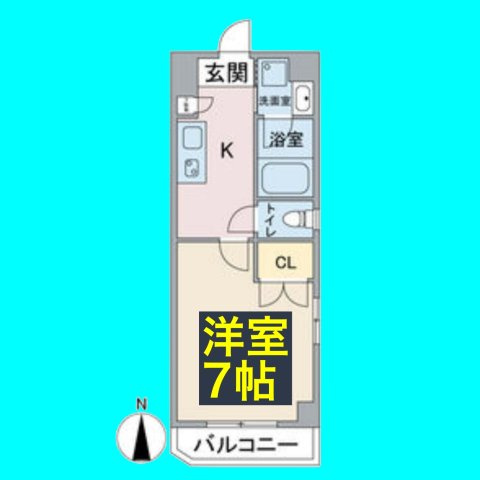 アールズタワー池下西の間取り