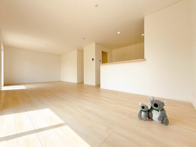 【居間・リビング】 | 前橋市北代田町　平屋　 新築住宅