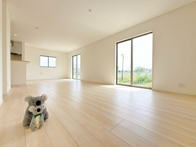 【居間・リビング】 | 前橋市北代田町　平屋　 新築住宅