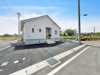 【外観】 | 前橋市北代田町　平屋　 新築住宅