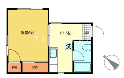 【間取り】 | コーポ茂木