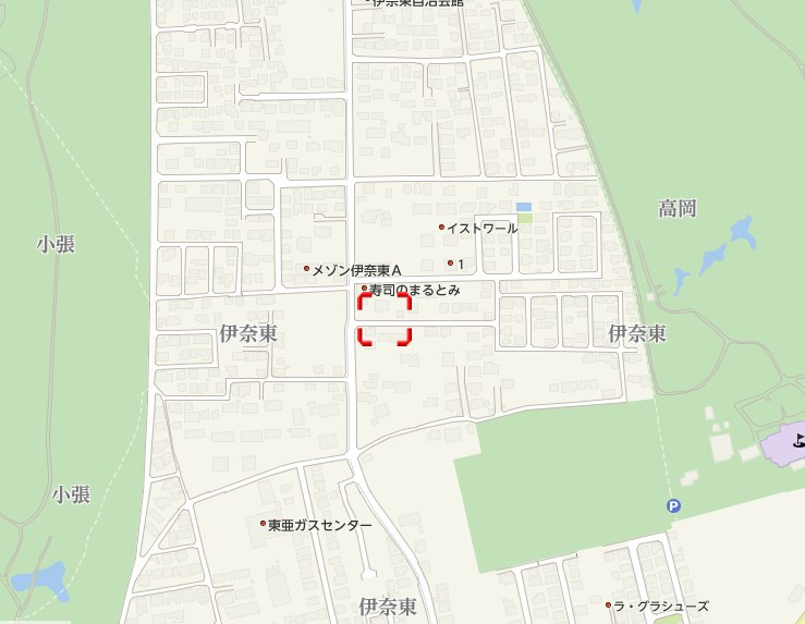 ベルクⅡの地図