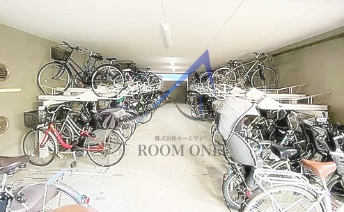 朝日シティパリオ三ノ輪のその他共用部分|駐輪場です。