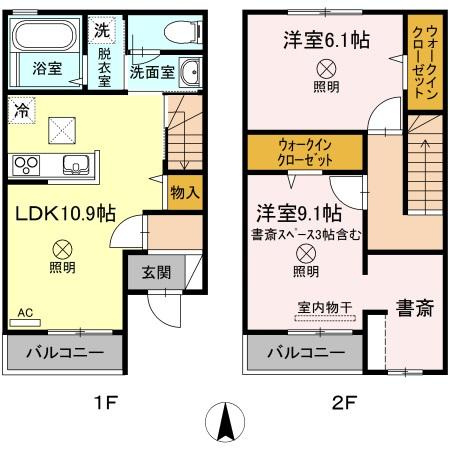 カサ　ベルデの間取り