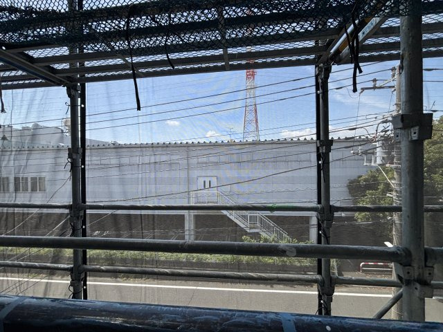 ベルカーサ橋本のバルコニー