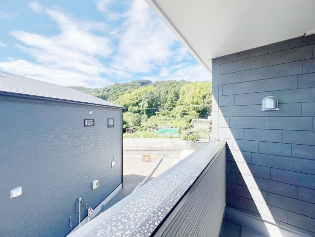 島田市金谷根岸町／　新築戸建のバルコニー