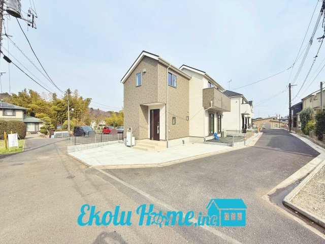 八王子川口町　01期　全1棟の前面道路含む現地写真|前面道路含む現地写真です