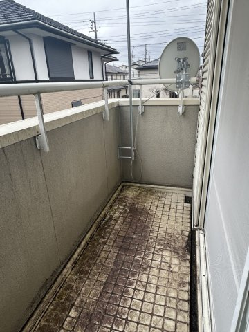 龍ケ崎市長山８丁目　中古のバルコニー