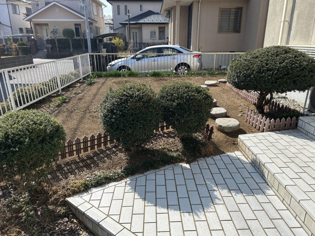 龍ケ崎市長山８丁目　中古の庭